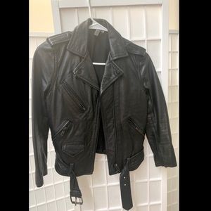 H&M Leather Jacket.